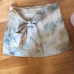 Free people dyed skirt